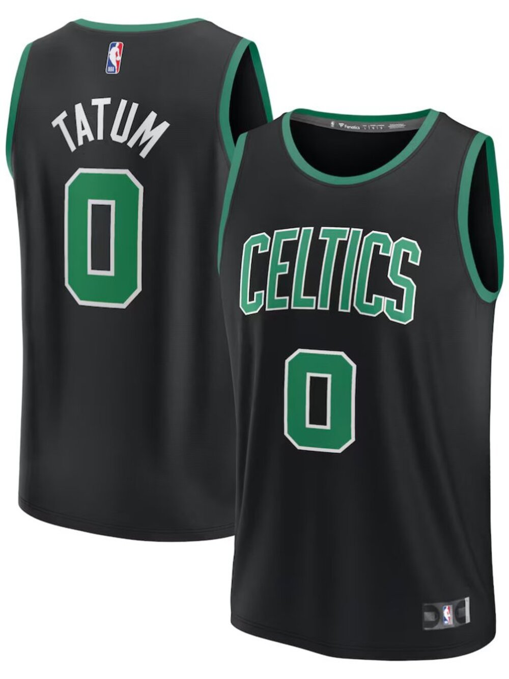 *Brand New* Jayson Tatum Boston Celtics Fanatics Fast Break Player Jersey-Black